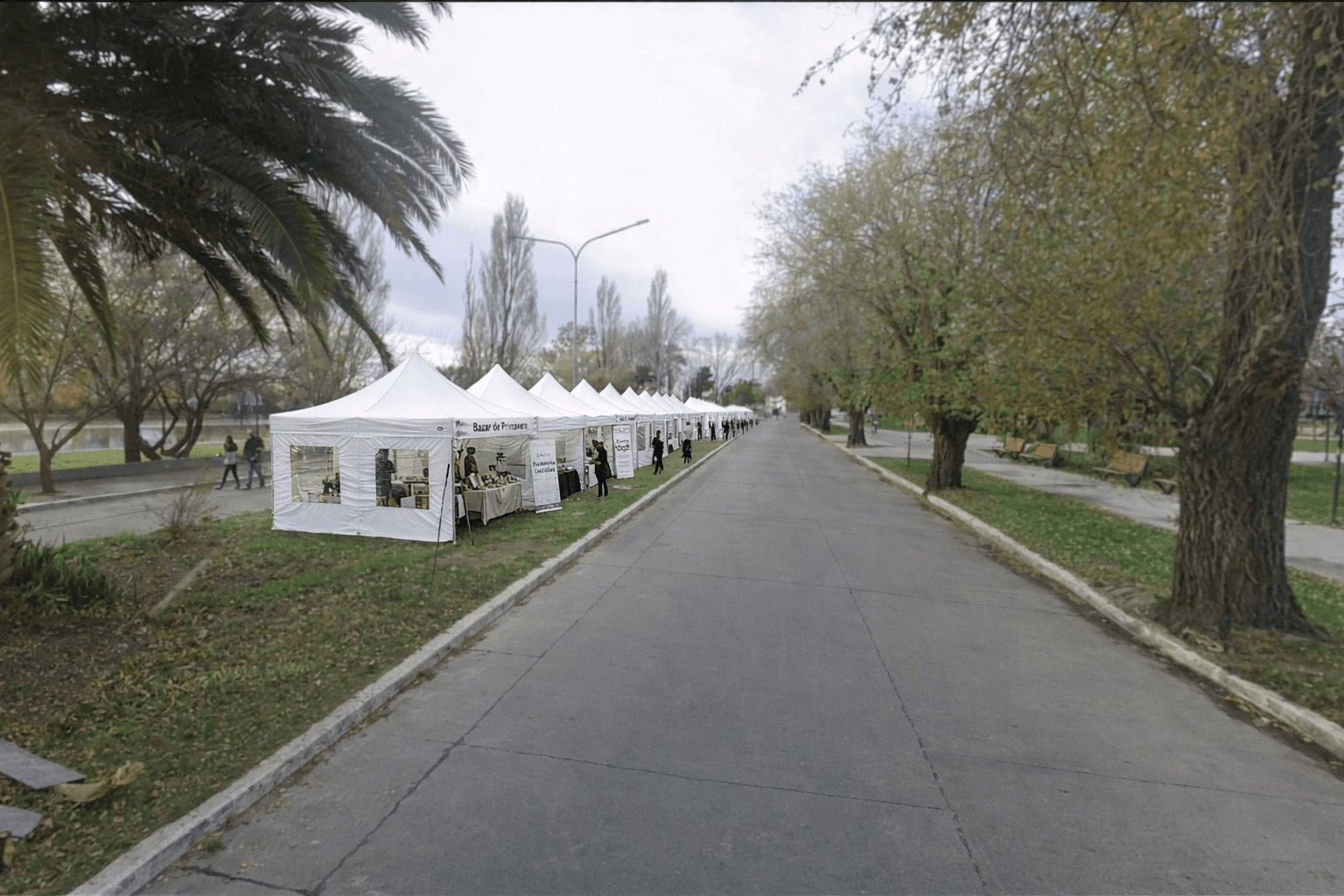 Render del Paseo de Artesanos sobre la costanera